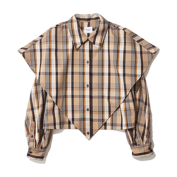 EFILEVOL եܥ / Check Layered Shirt å쥤䡼ɥ